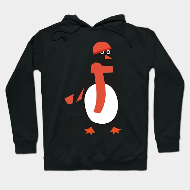 Winterpinguin Hoodie by FrFr